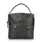 Louis Vuitton Louis Vuitton Black Monogram Empreinte Leather Mélie Bag