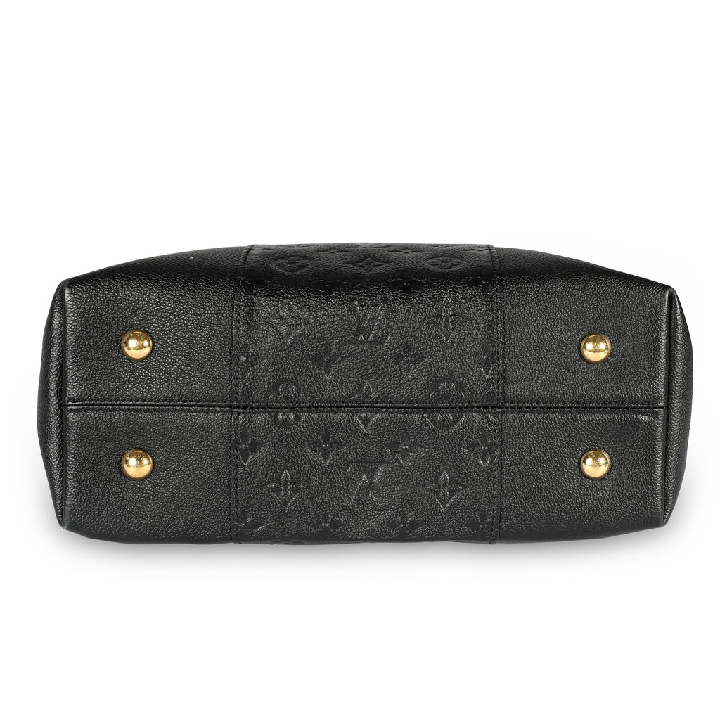 Louis Vuitton Louis Vuitton Black Monogram Empreinte Leather Mélie Bag