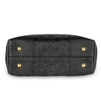 Louis Vuitton Louis Vuitton Black Monogram Empreinte Leather Mélie Bag