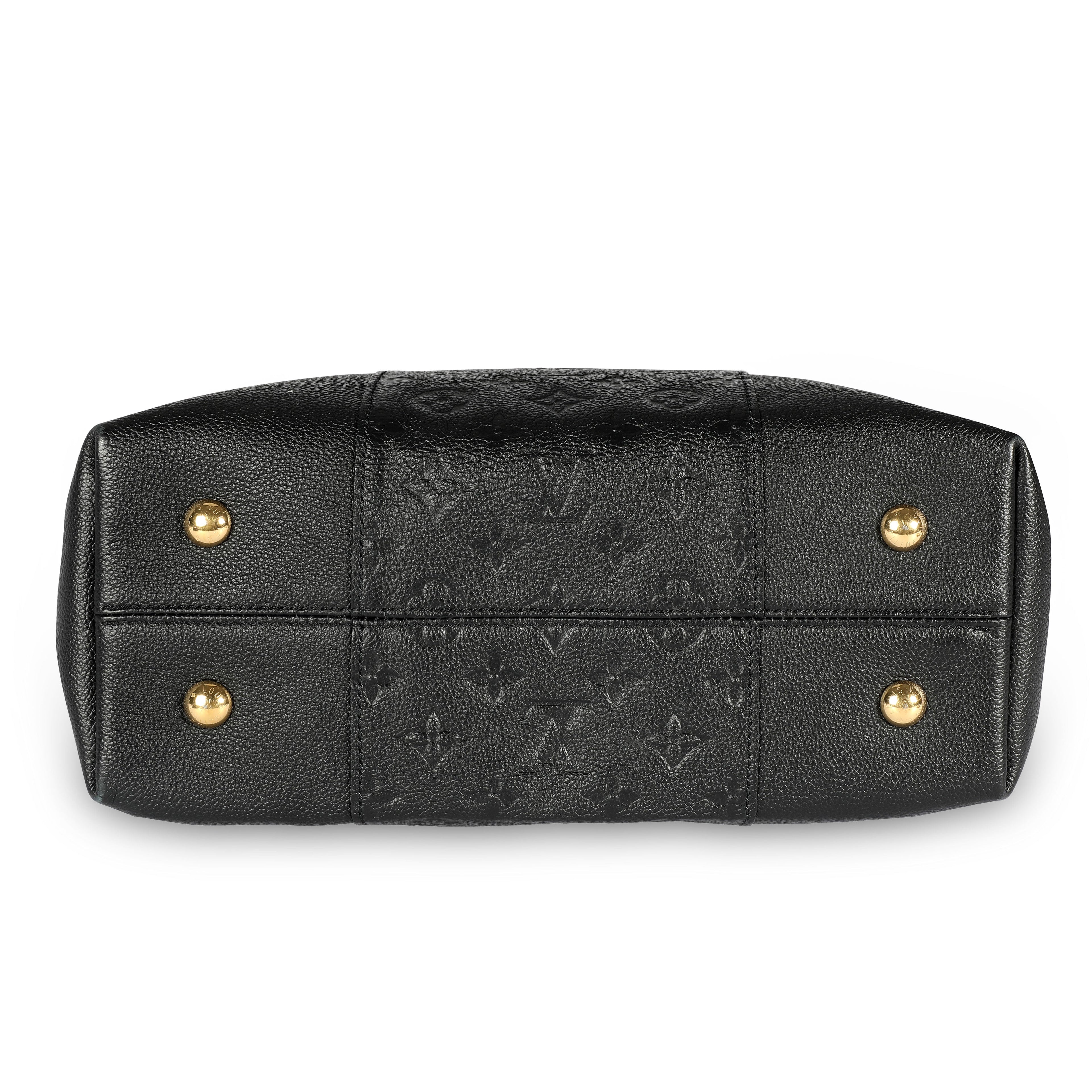 Louis Vuitton Louis Vuitton Black Monogram Empreinte Leather Mélie Bag