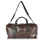 Louis Vuitton Louis Vuitton Brown Utah Leather Comanche Duffle Bag