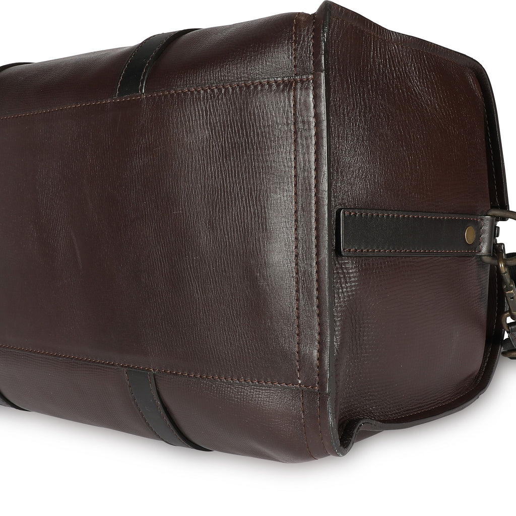 Louis Vuitton Louis Vuitton Brown Utah Leather Comanche Duffle Bag
