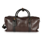 Louis Vuitton Louis Vuitton Brown Utah Leather Comanche Duffle Bag