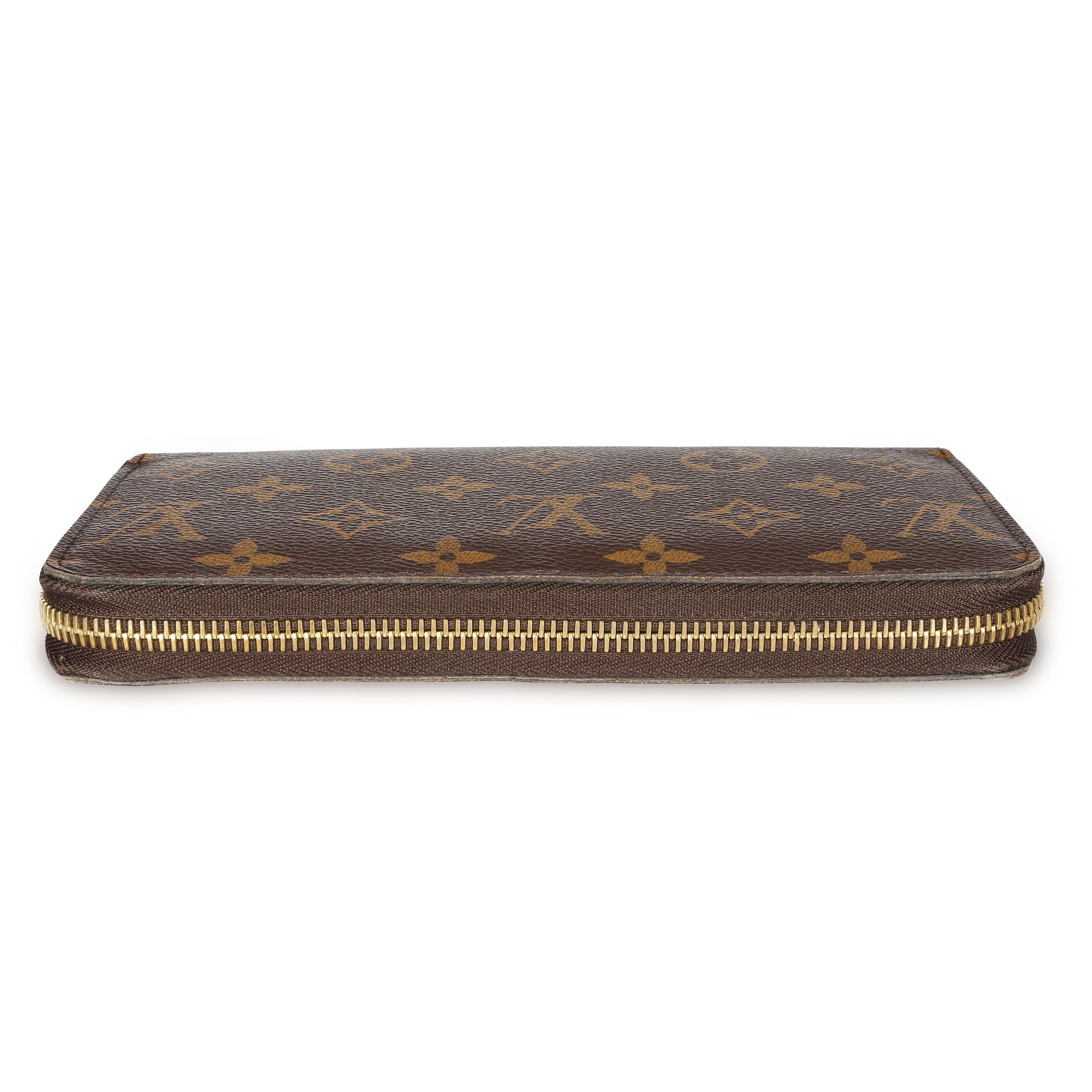 Louis Vuitton Louis Vuitton Brown Monogram Canvas Zippy Wallet