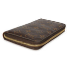 Louis Vuitton Louis Vuitton Brown Monogram Canvas Zippy Wallet