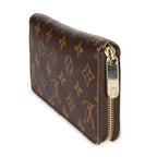 Louis Vuitton Louis Vuitton Brown Monogram Canvas Zippy Wallet