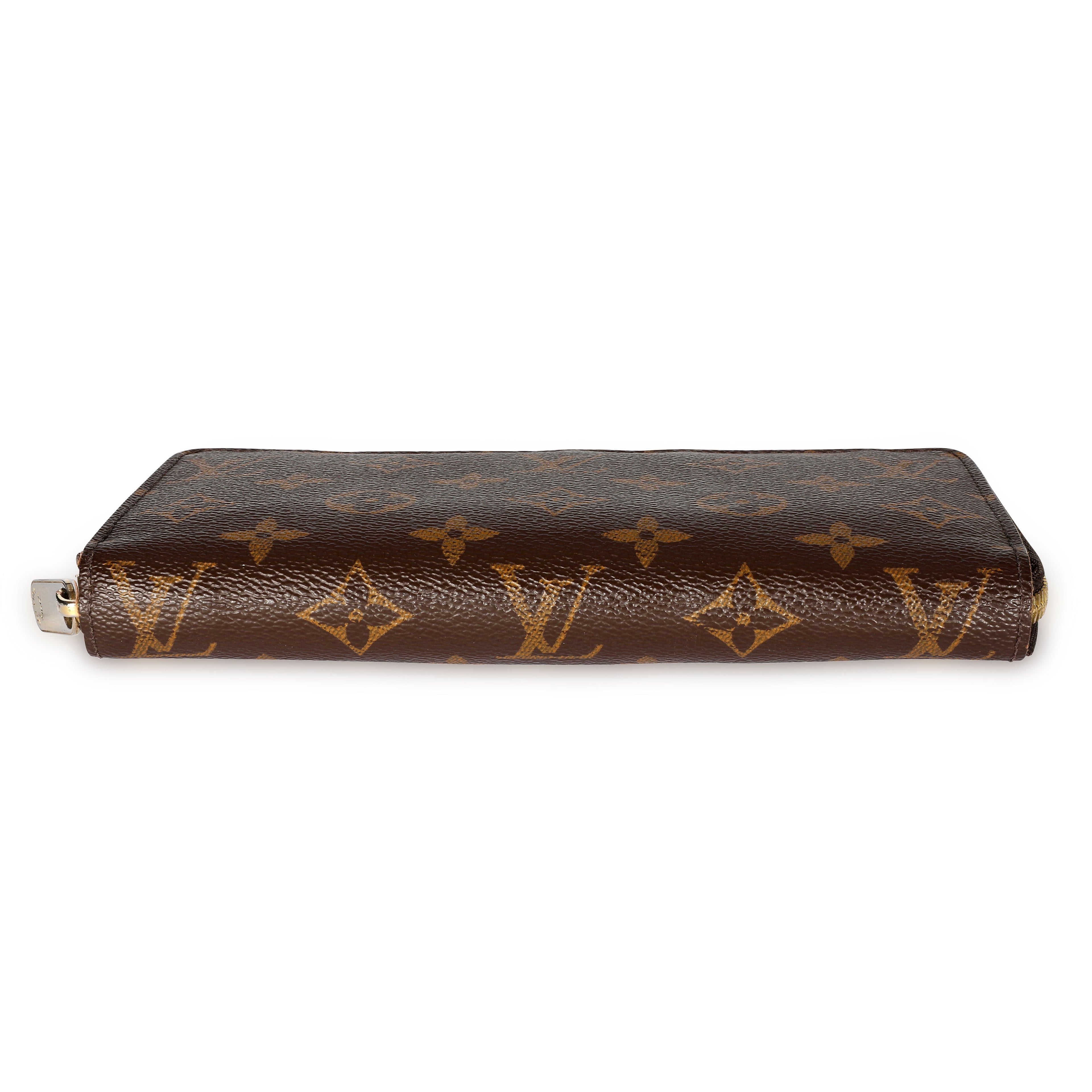 Louis Vuitton Louis Vuitton Brown Monogram Canvas Zippy Wallet