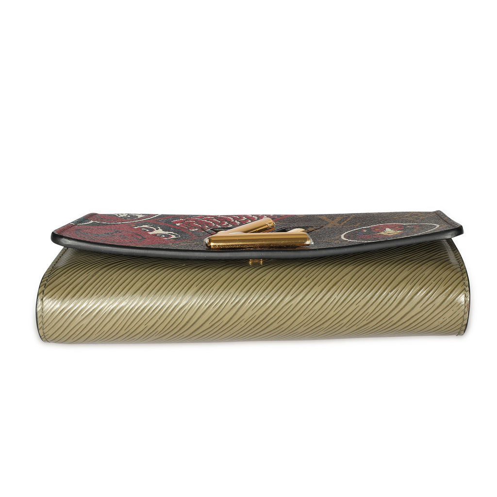 Louis Vuitton Louis Vuitton x Kansai Yamamoto Monogram Kabuki Epi Twist Chain Wallet