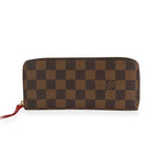 Louis Vuitton Louis Vuitton Damier Ebene & Cherry Clémence Wallet