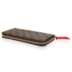 Louis Vuitton Louis Vuitton Damier Ebene & Cherry Clémence Wallet