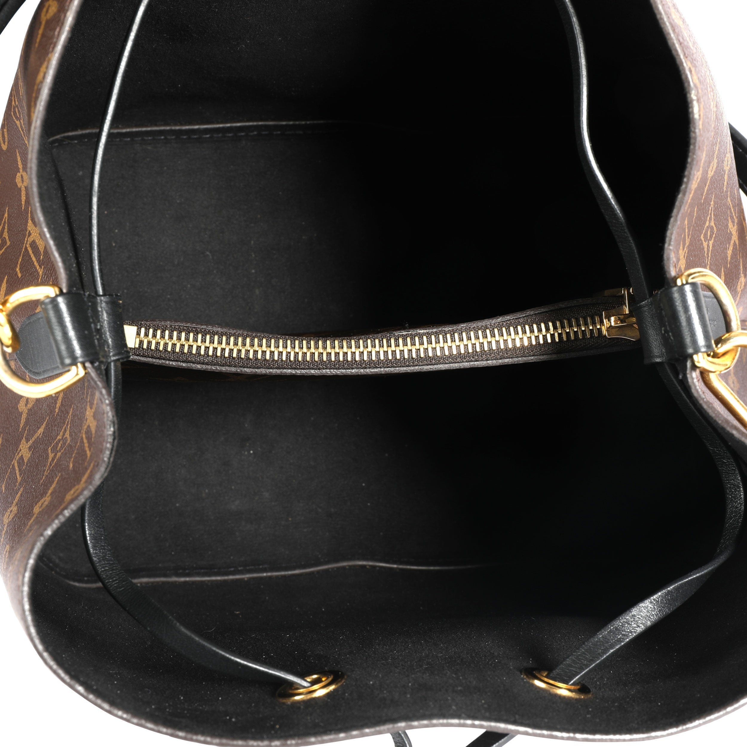Louis Vuitton Louis Vuitton Monogram Canvas & Black Néonoé