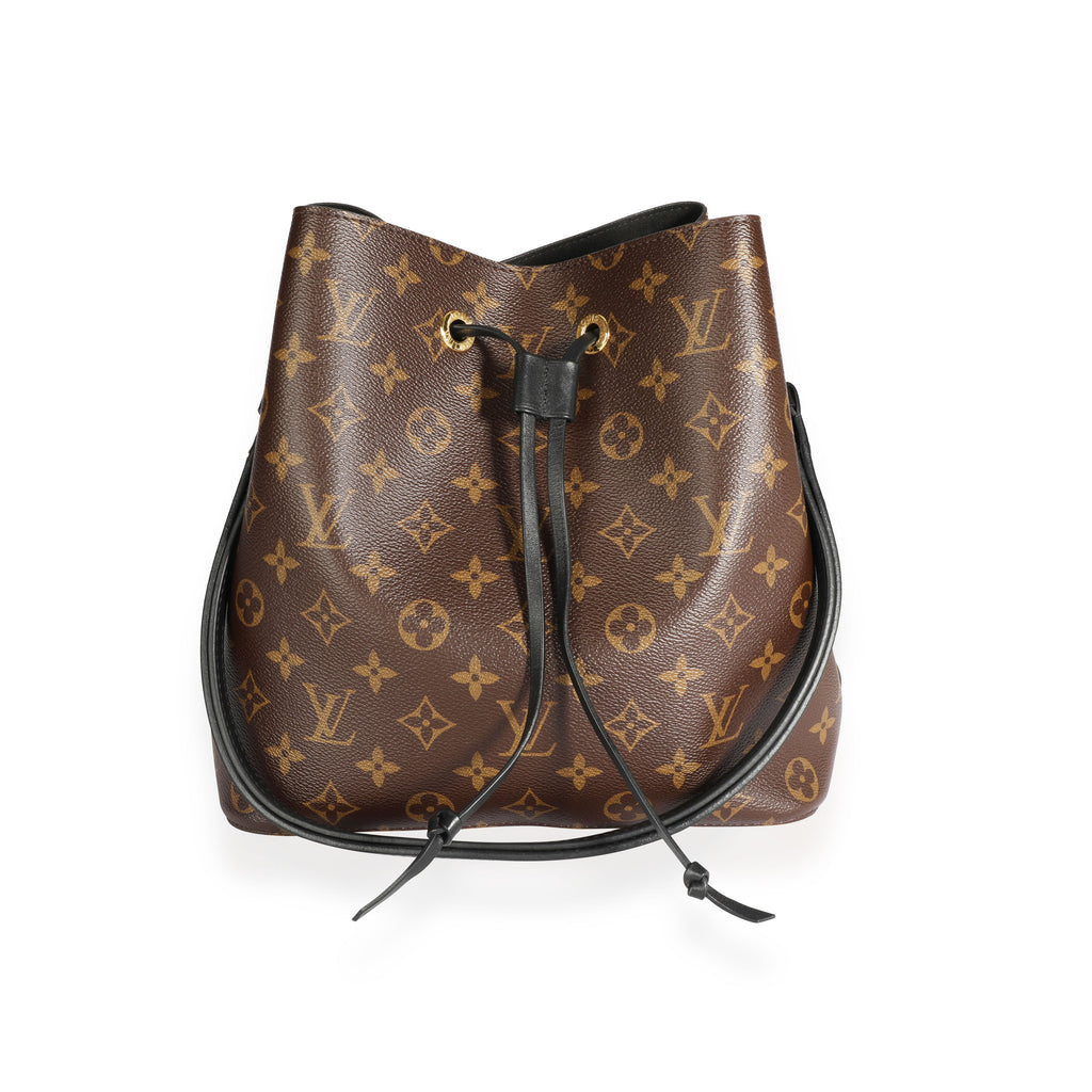 Louis Vuitton Louis Vuitton Monogram Canvas & Black Néonoé