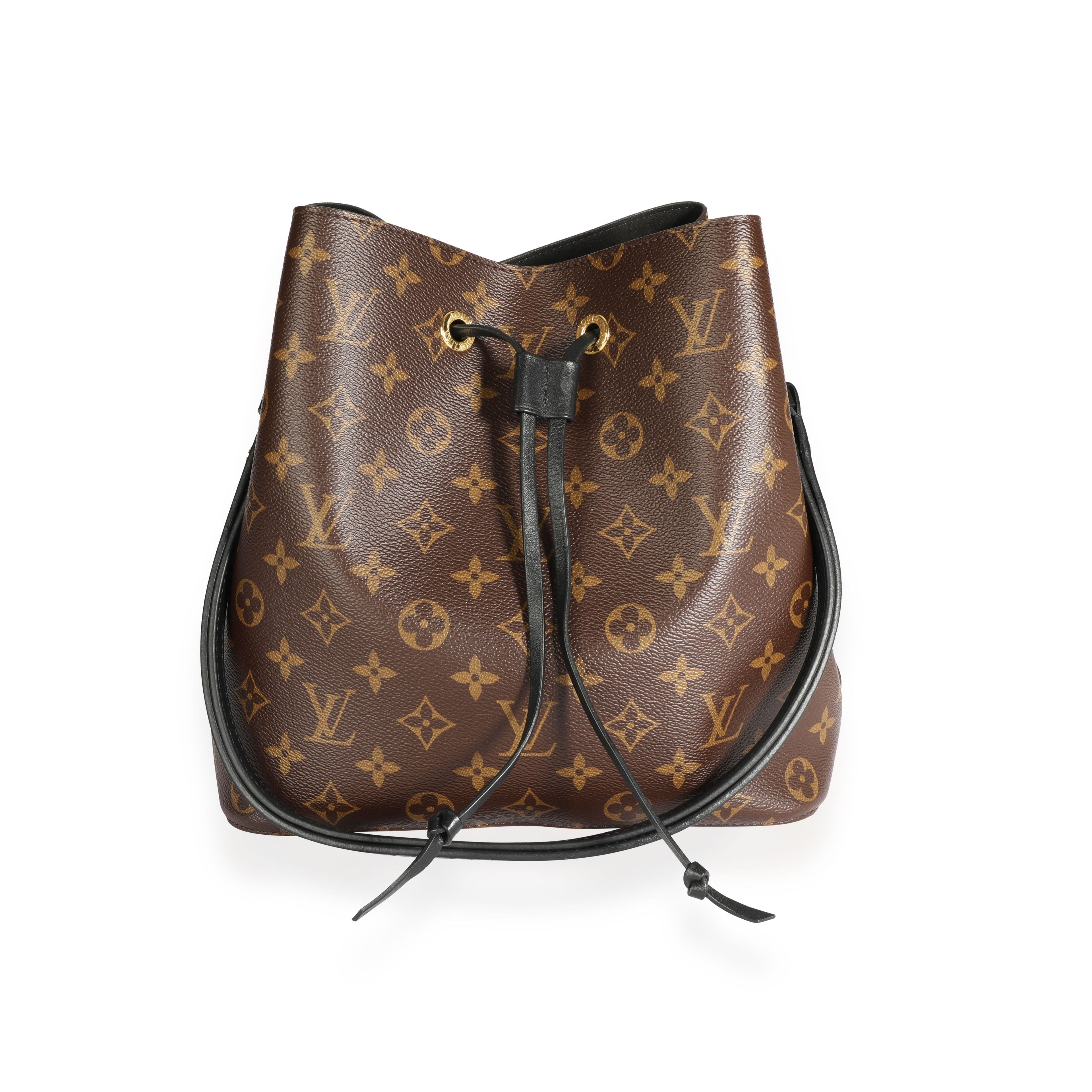 Louis Vuitton Louis Vuitton Monogram Canvas & Black Néonoé