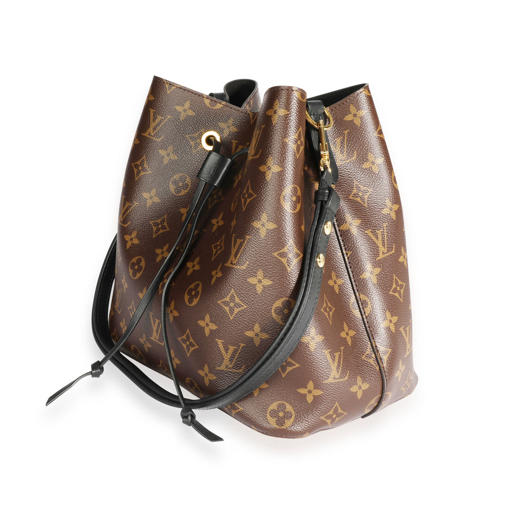 Louis Vuitton Louis Vuitton Monogram Canvas & Black Néonoé