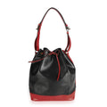 Louis Vuitton Louis Vuitton Vintage Black & Red Epi Leather Noé Bag