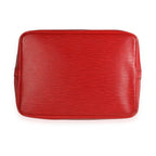 Louis Vuitton Louis Vuitton Vintage Black & Red Epi Leather Noé Bag