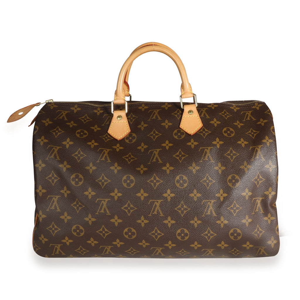 Louis Vuitton Louis Vuitton Monogram Canvas Speedy 40