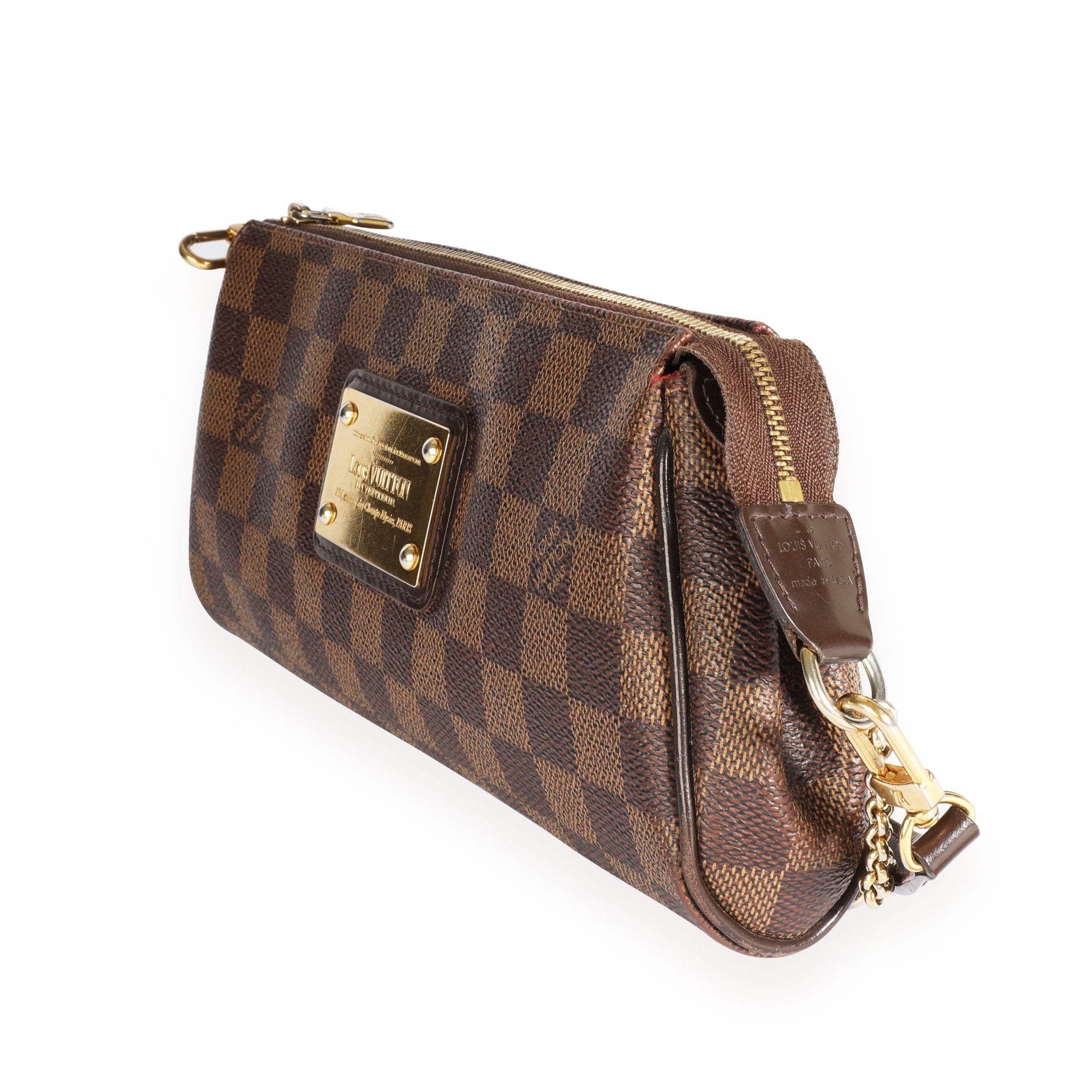 Louis Vuitton Louis Vuitton Damier Ebene Eva Clutch