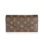 Louis Vuitton Louis Vuitton Monogram Canvas & Coquelicot Sarah Wallet
