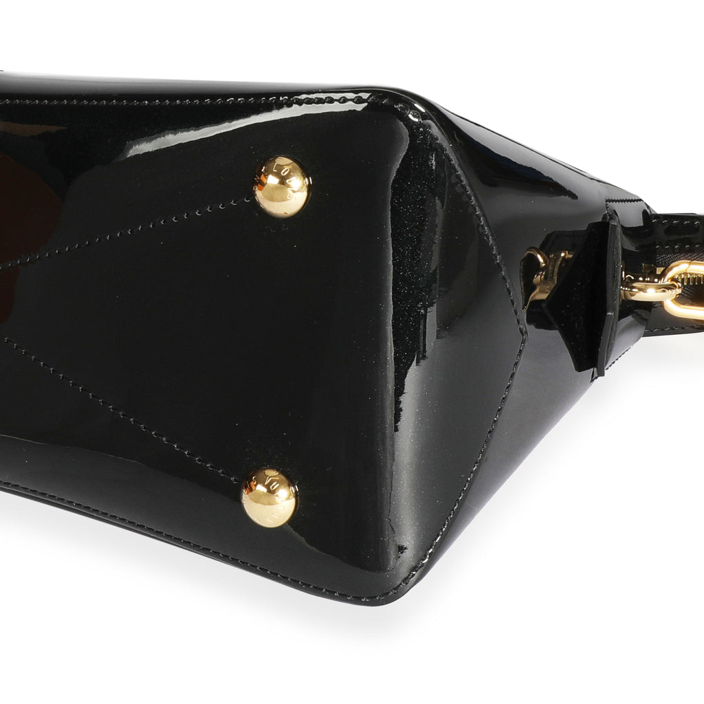 Louis Vuitton Louis Vuitton Black Vernis & Monogram Canvas Miroir Tote