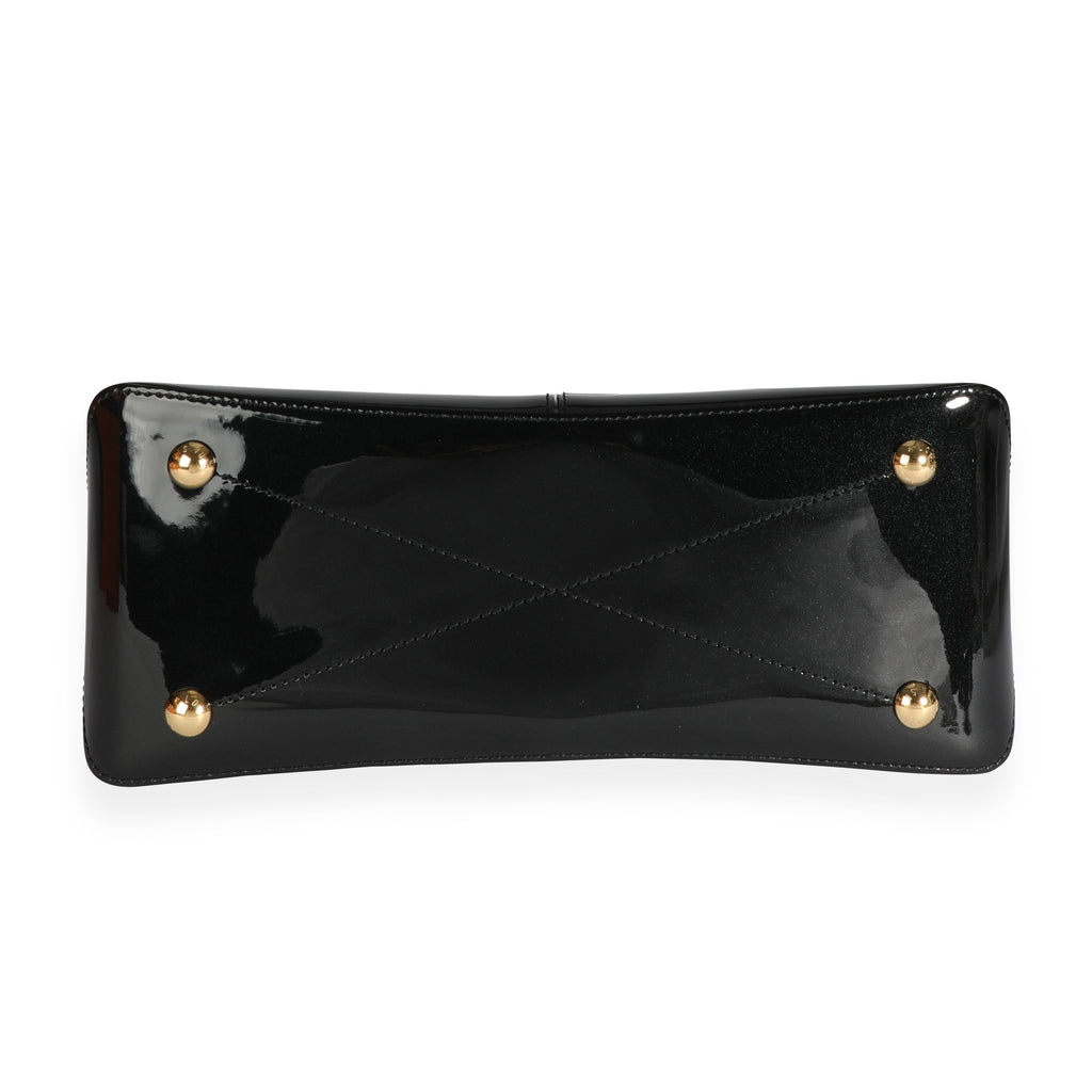 Louis Vuitton Louis Vuitton Black Vernis & Monogram Canvas Miroir Tote