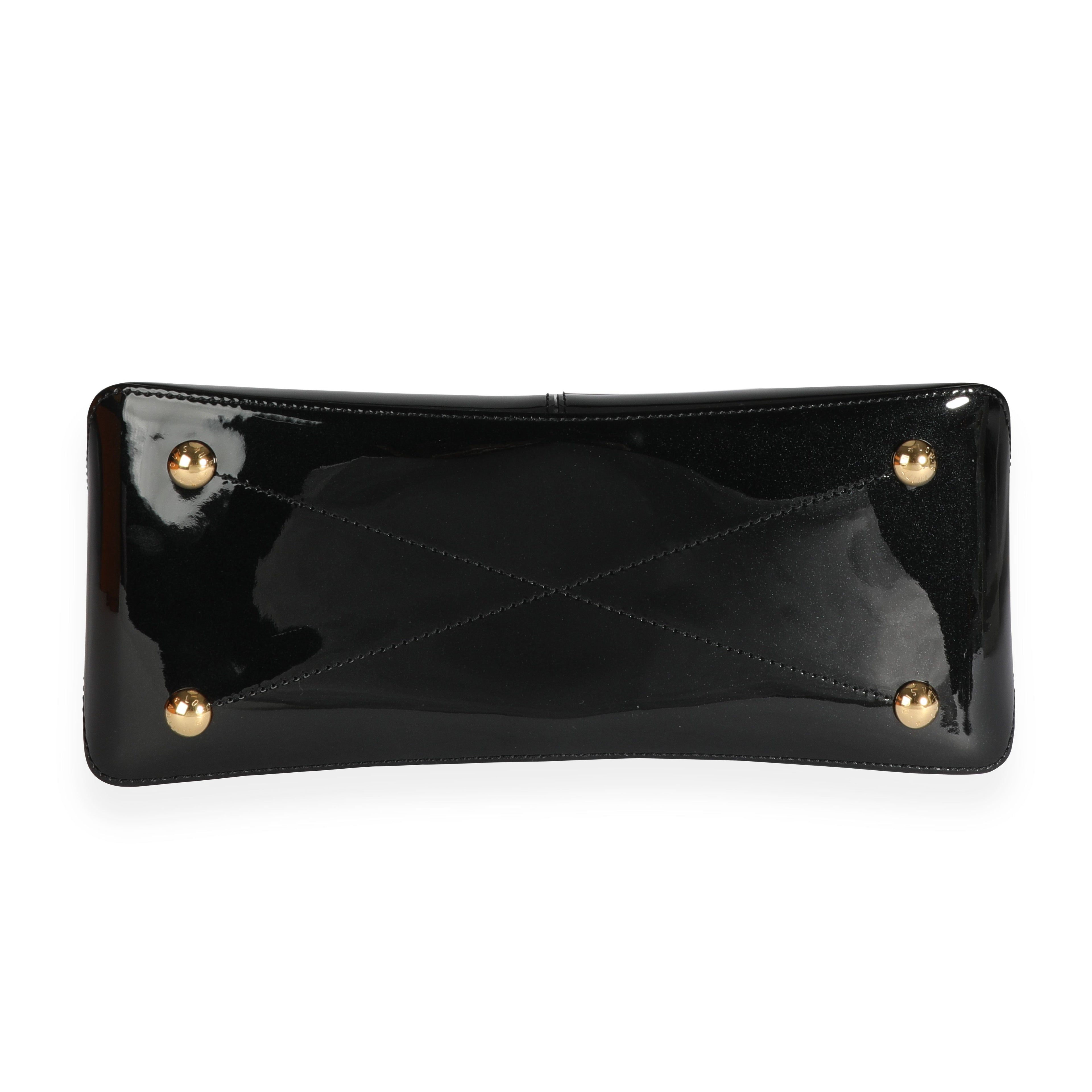 Louis Vuitton Louis Vuitton Black Vernis & Monogram Canvas Miroir Tote