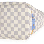 Louis Vuitton Louis Vuitton Damier Azur Summer Trunks Neverfull MM