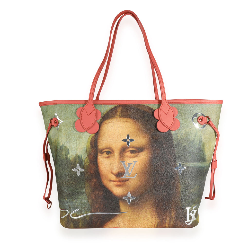 Louis Vuitton Louis Vuitton x Jeff Koons Masters Collection Mona Lisa Neverfull MM