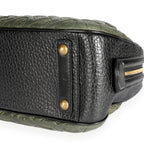 Louis Vuitton Louis Vuitton Olive Monogram Quilted Lambskin & Black Pebbled Leather Mizi Vienn
