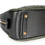 Louis Vuitton Louis Vuitton Olive Monogram Quilted Lambskin & Black Pebbled Leather Mizi Vienn