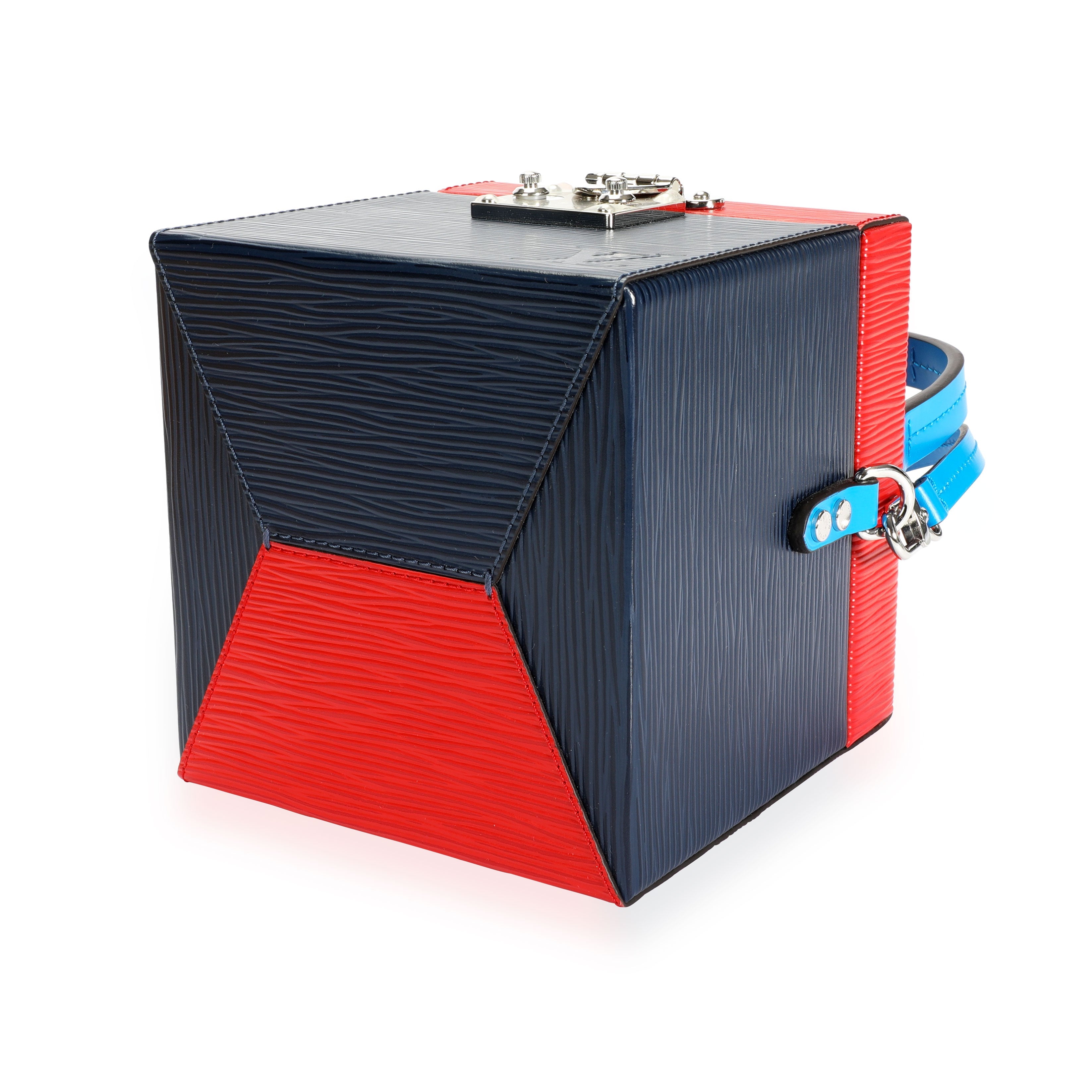 Louis Vuitton Indigo & Coquelicot Epi Bleecker Box