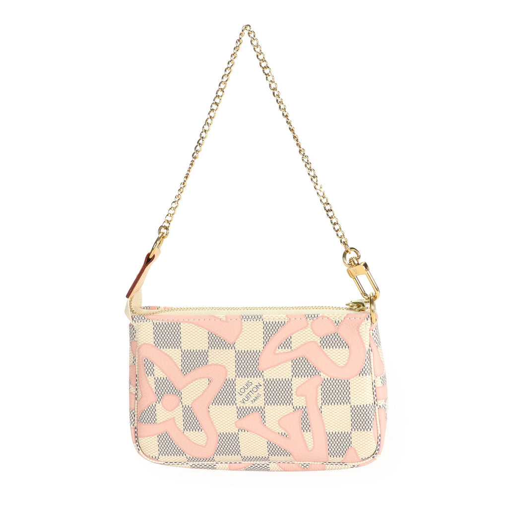Louis Vuitton Louis Vuitton Damier Azur Tahitienne Mini Pochette Accessoires