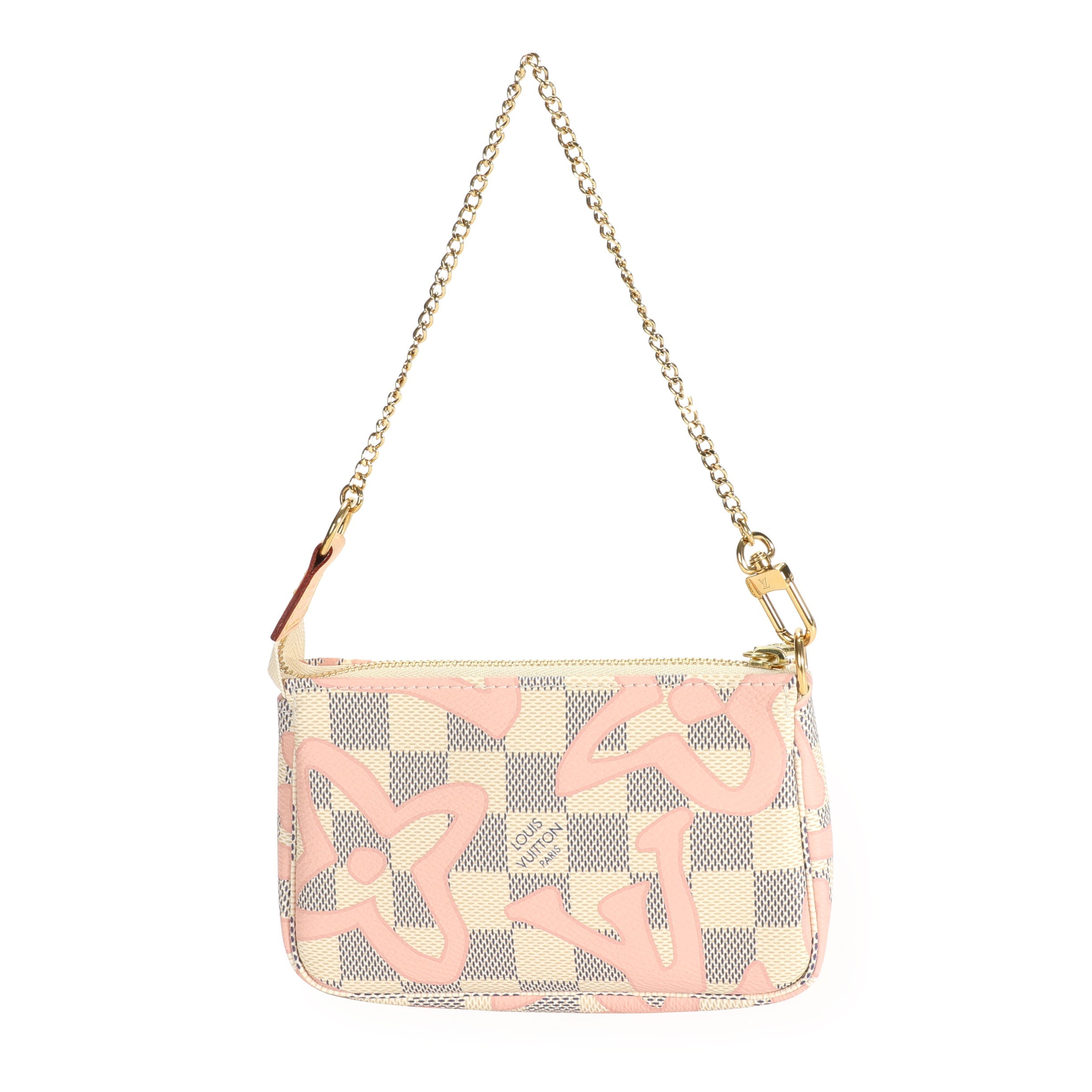 Louis Vuitton Louis Vuitton Damier Azur Tahitienne Mini Pochette Accessoires