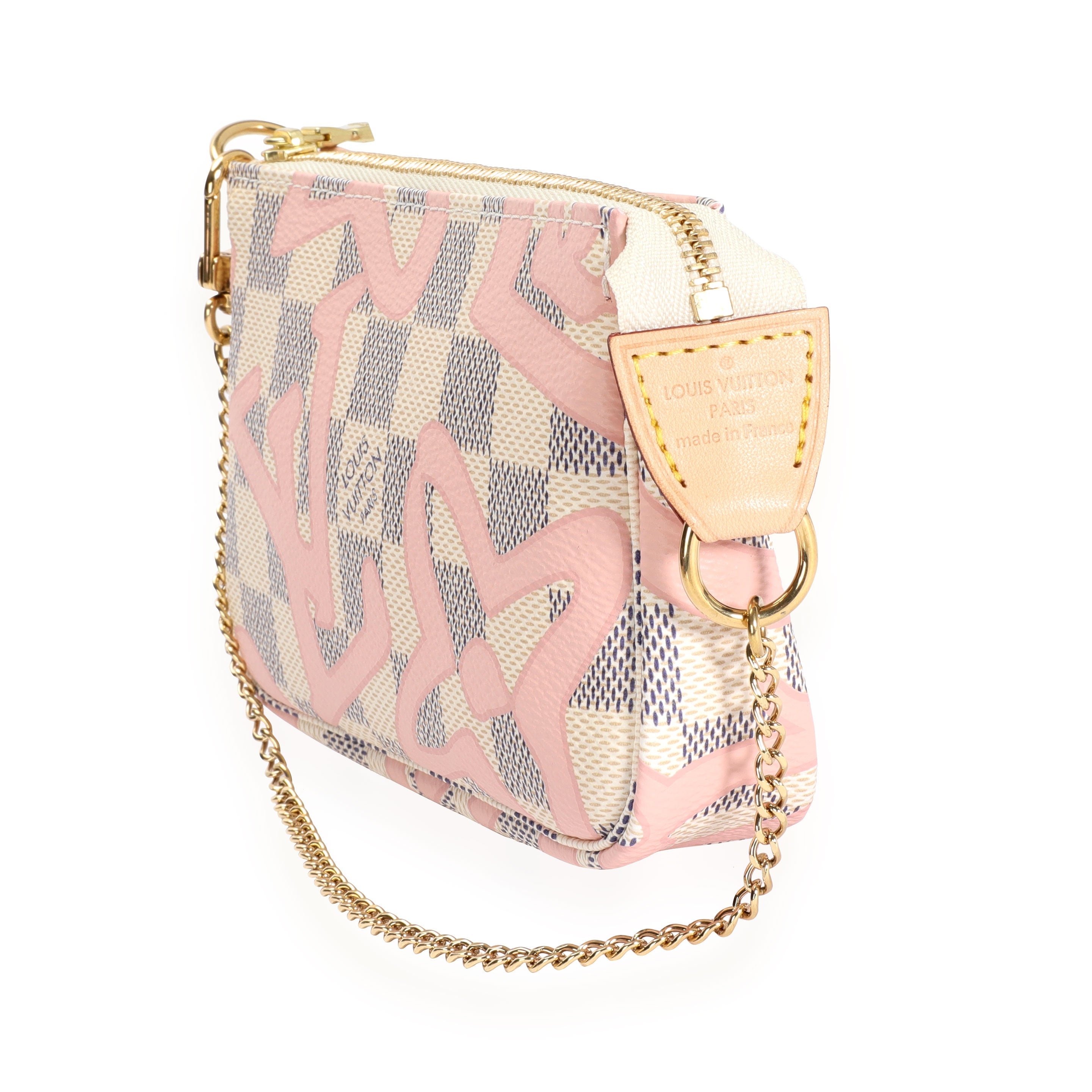 Louis Vuitton Louis Vuitton Damier Azur Tahitienne Mini Pochette Accessoires