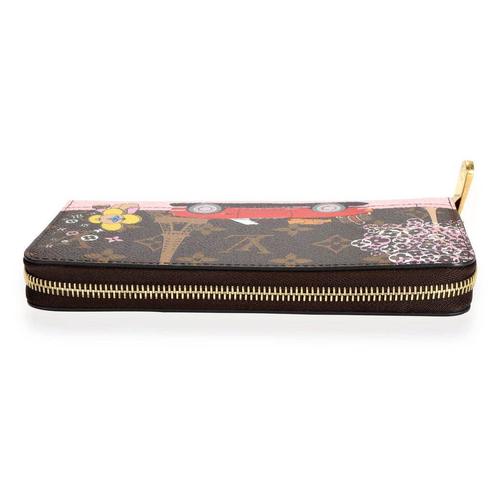 Louis Vuitton Louis Vuitton Vivienne Christmas Animation Monogram Canvas Zippy Wallet