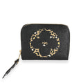 Louis Vuitton Louis Vuitton Black Giant Monogram Jungle Zippy Coin Purse