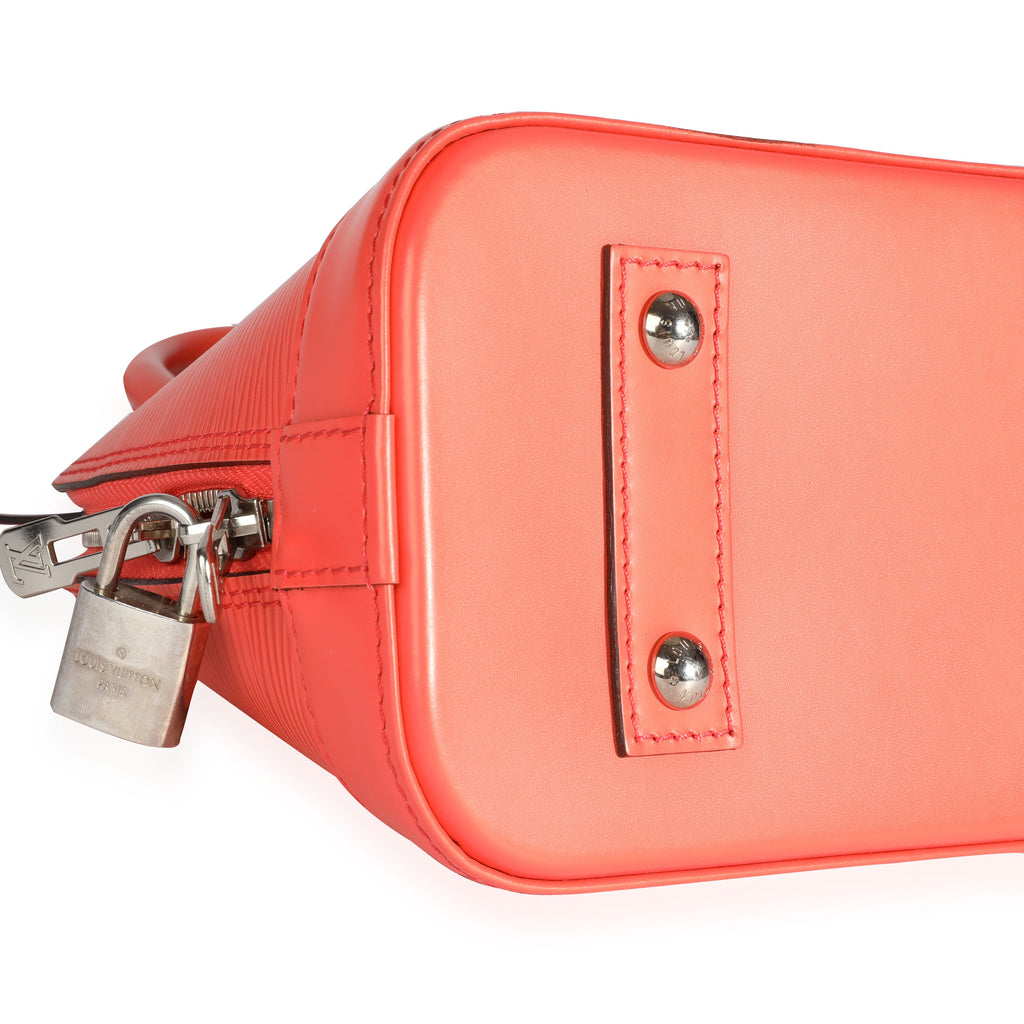Louis Vuitton Louis Vuitton Poppy Epi Leather Alma BB