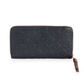 Louis Vuitton Louis Vuitton Marine Rouge Monogram Empreinte Zippy Wallet