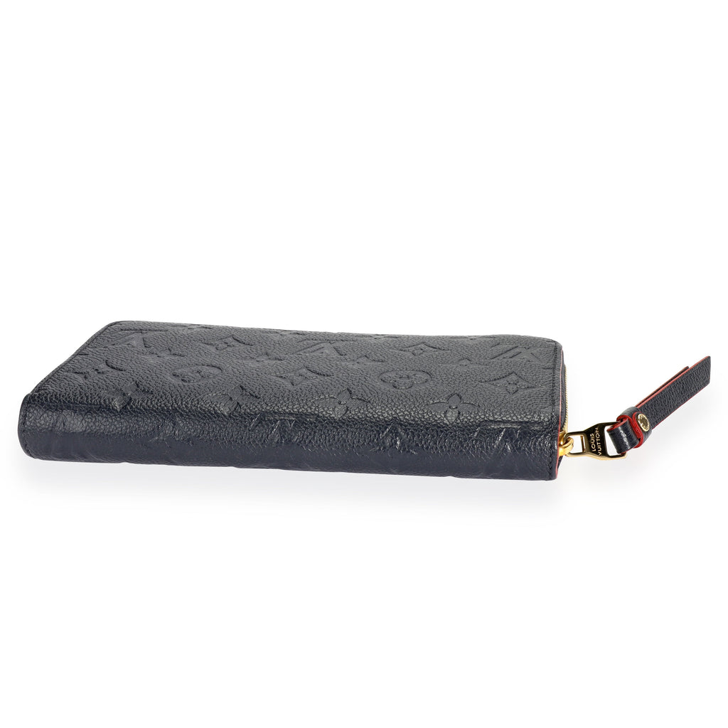 Louis Vuitton Louis Vuitton Marine Rouge Monogram Empreinte Zippy Wallet
