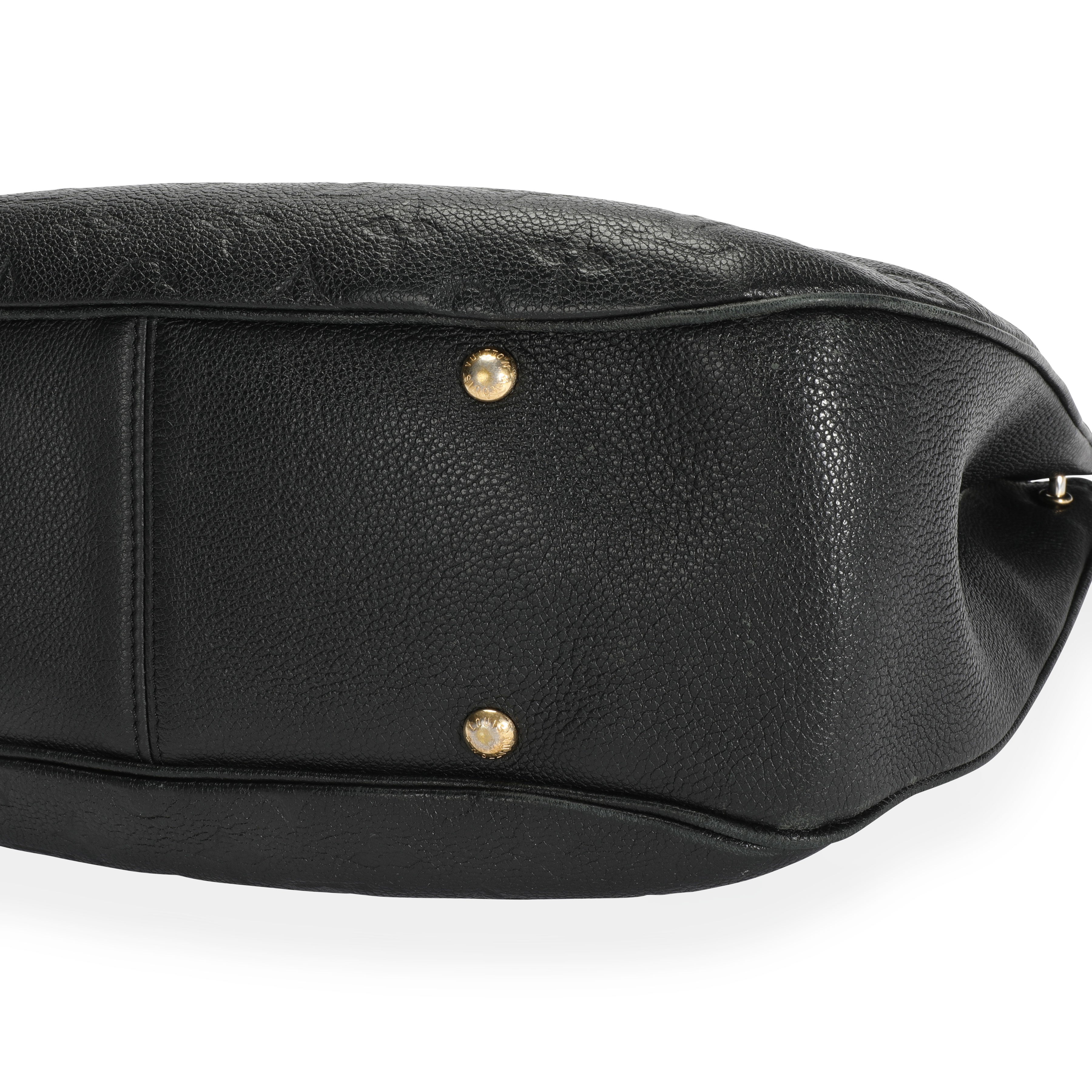 Louis Vuitton Louis Vuitton Black Monogram Empreinte Spontini Bag