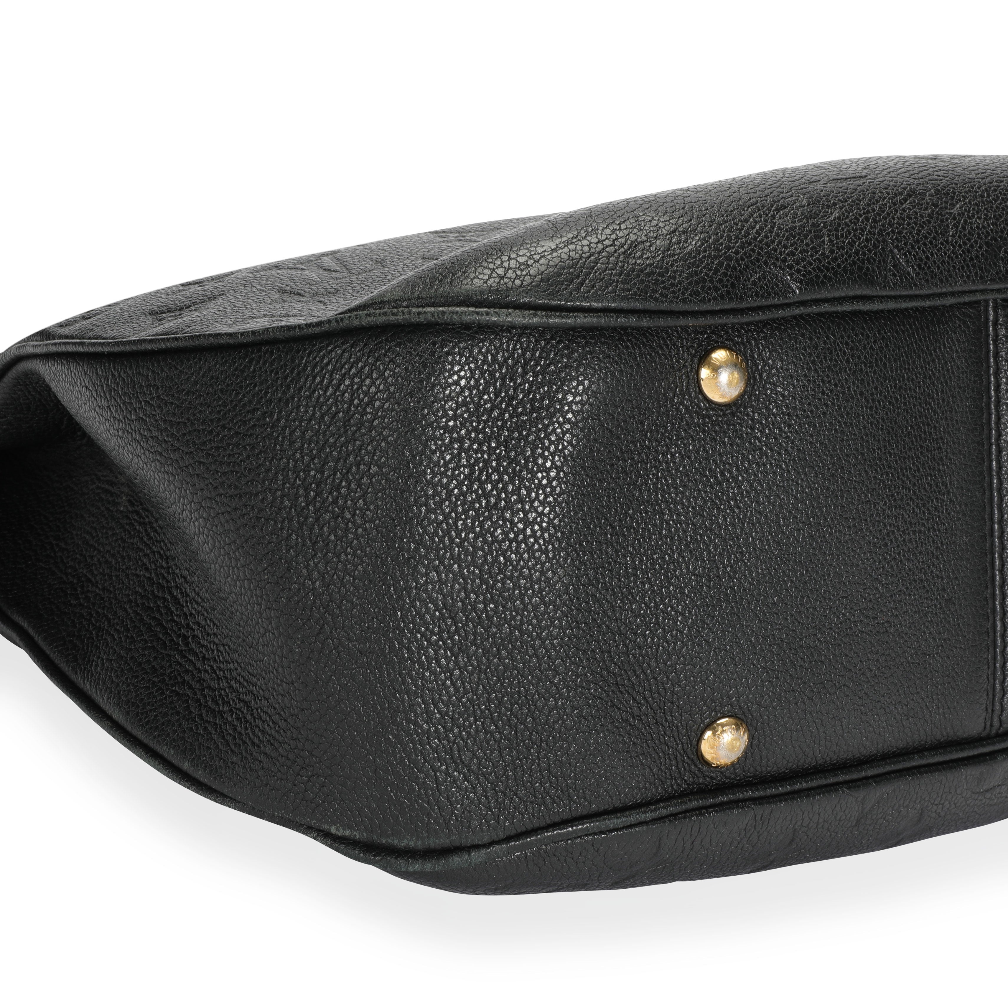 Louis Vuitton Louis Vuitton Black Monogram Empreinte Spontini Bag