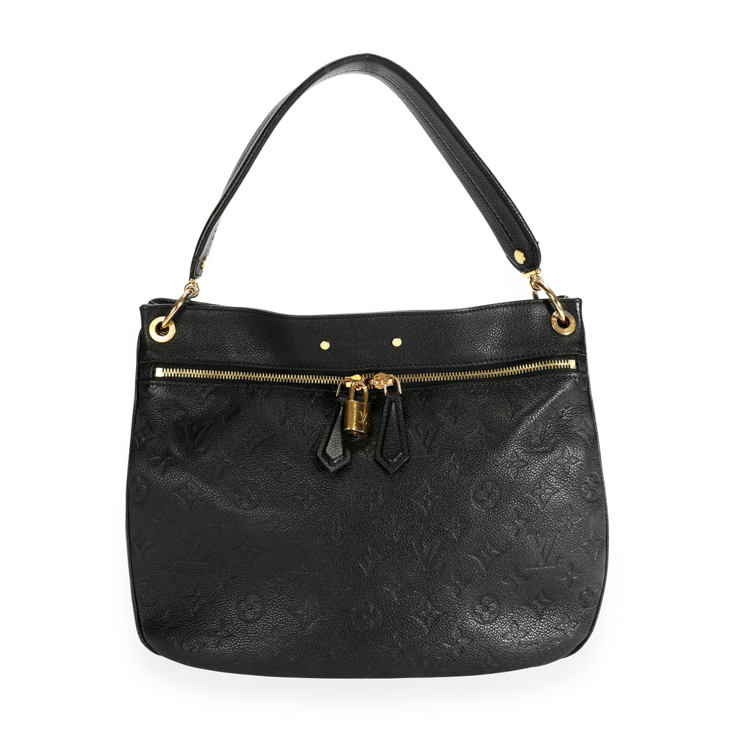 Louis Vuitton Louis Vuitton Black Monogram Empreinte Spontini Bag