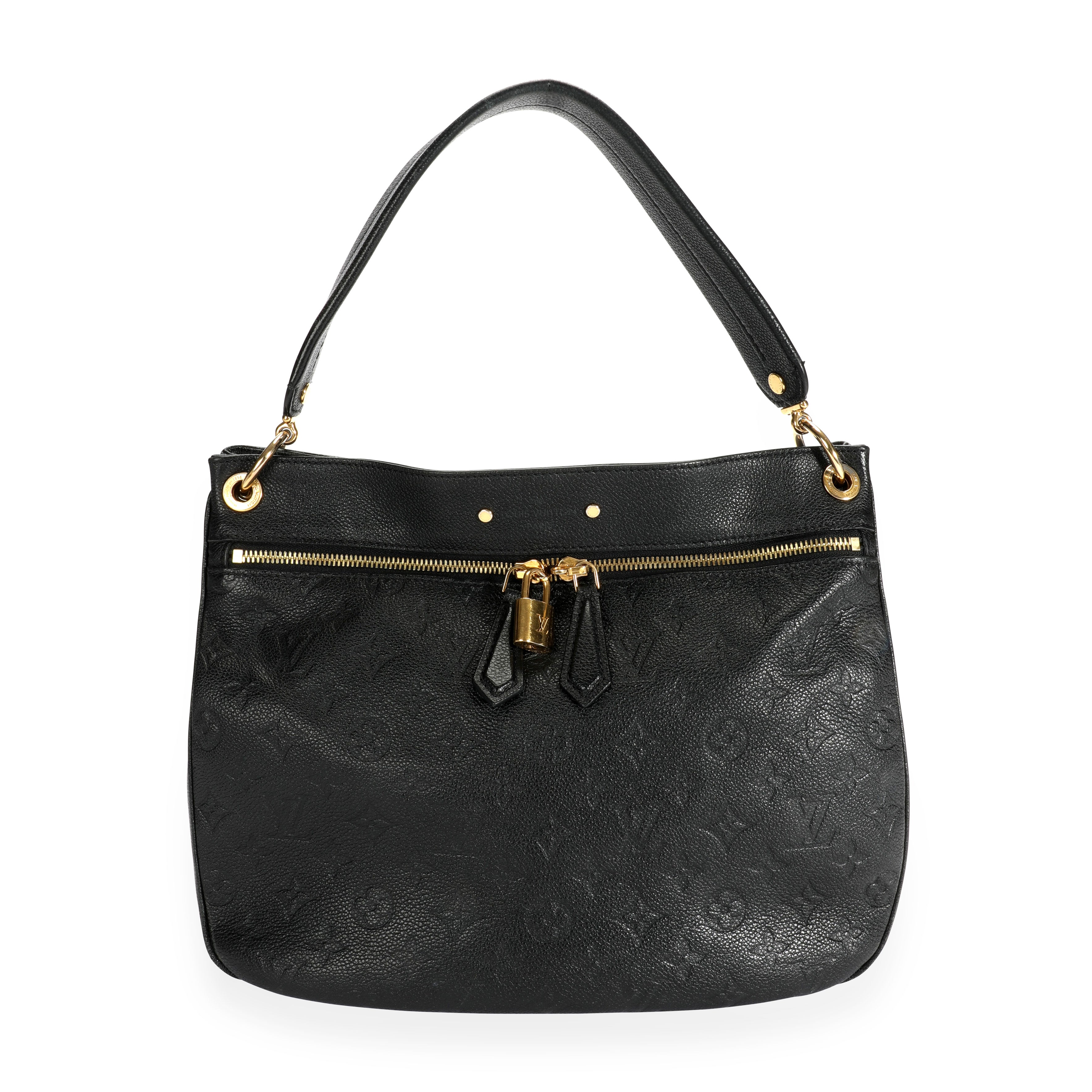 Louis Vuitton Louis Vuitton Black Monogram Empreinte Spontini Bag