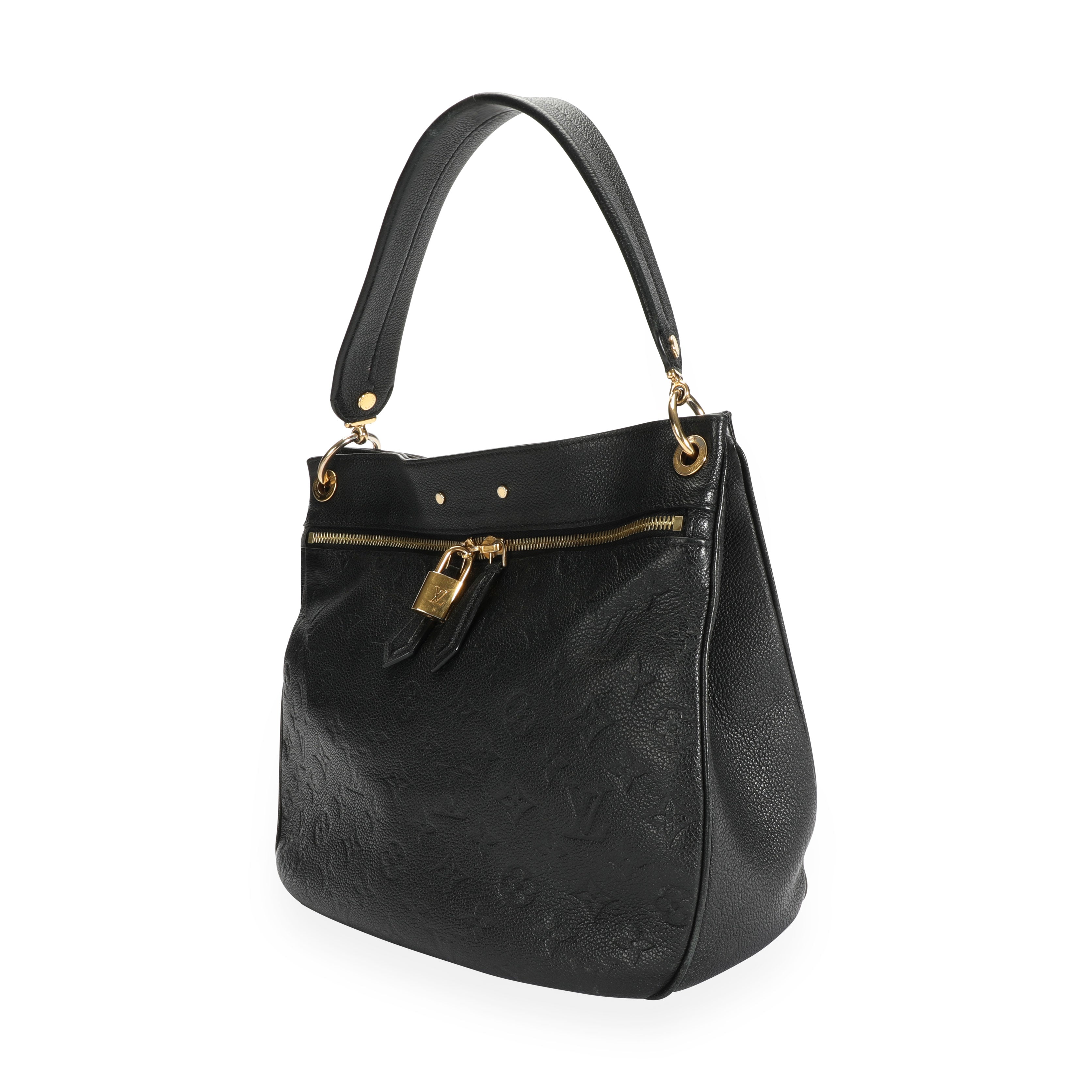 Louis Vuitton Louis Vuitton Black Monogram Empreinte Spontini Bag