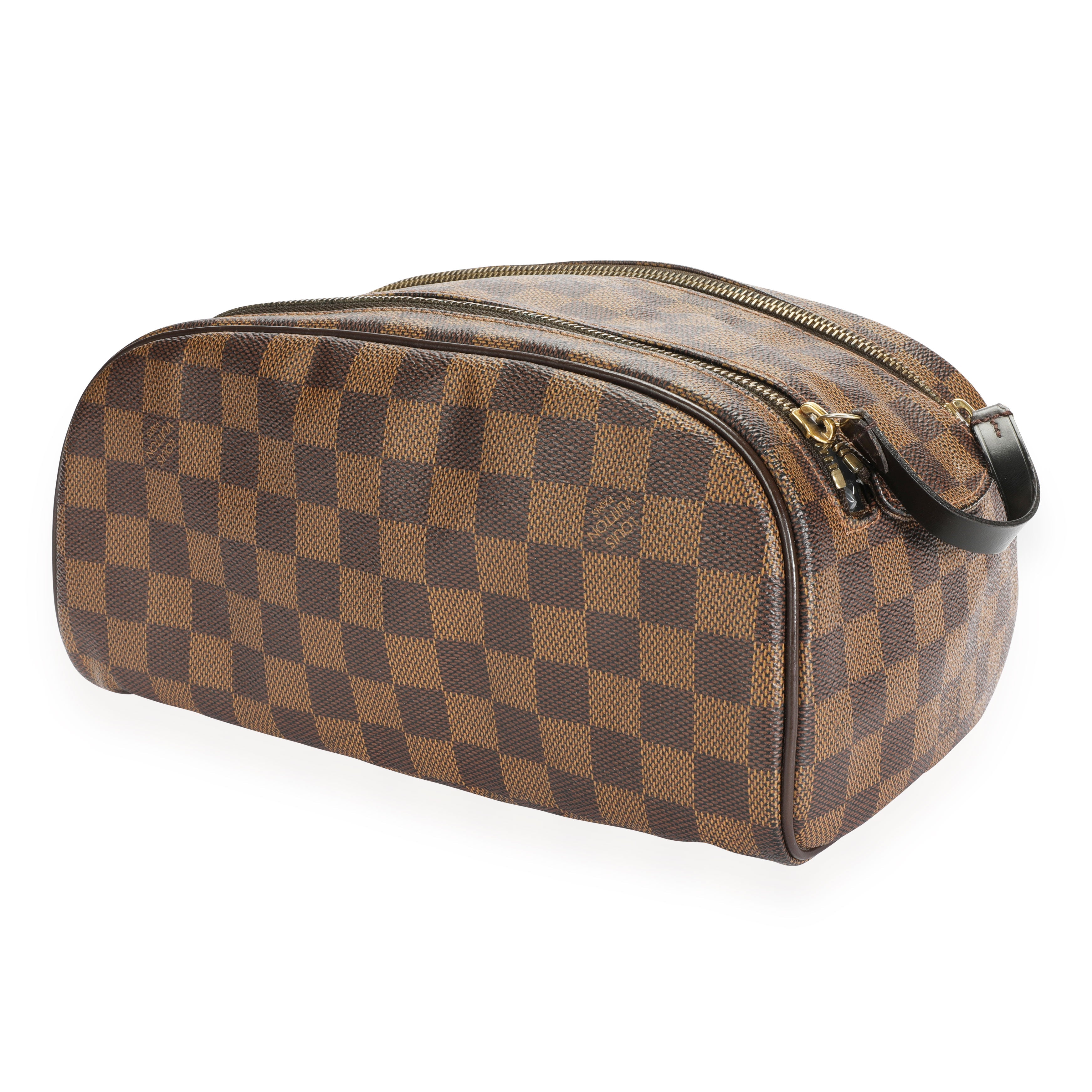Louis Vuitton Louis Vuitton Damier Ebene Dopp Kit Toilet Pouch