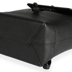 Louis Vuitton Louis Vuitton Black Calfskin Lockme Mini Backpack