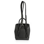 Louis Vuitton Louis Vuitton Black Calfskin Lockme Mini Backpack
