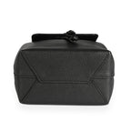 Louis Vuitton Louis Vuitton Black Calfskin Lockme Mini Backpack