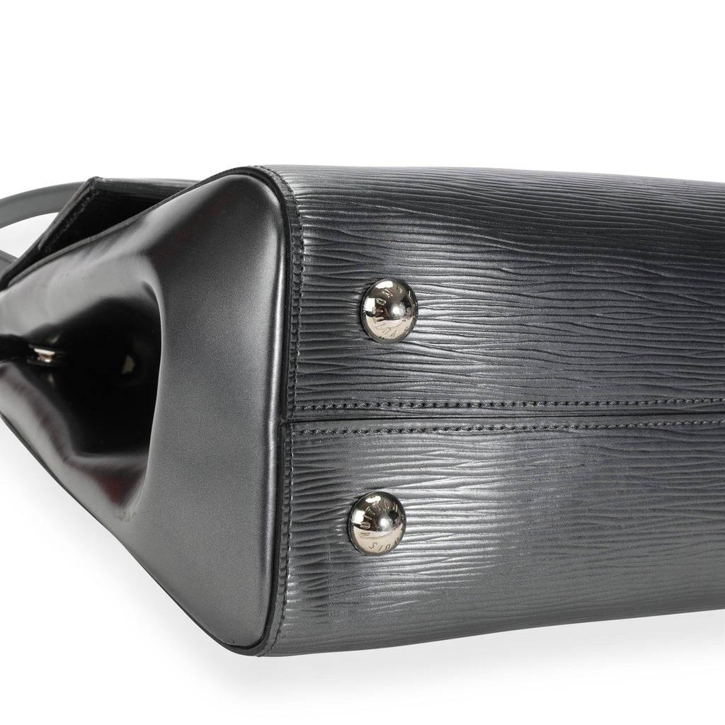 Louis Vuitton Louis Vuitton Anthracite Nacre Epi Leather Cluny MM