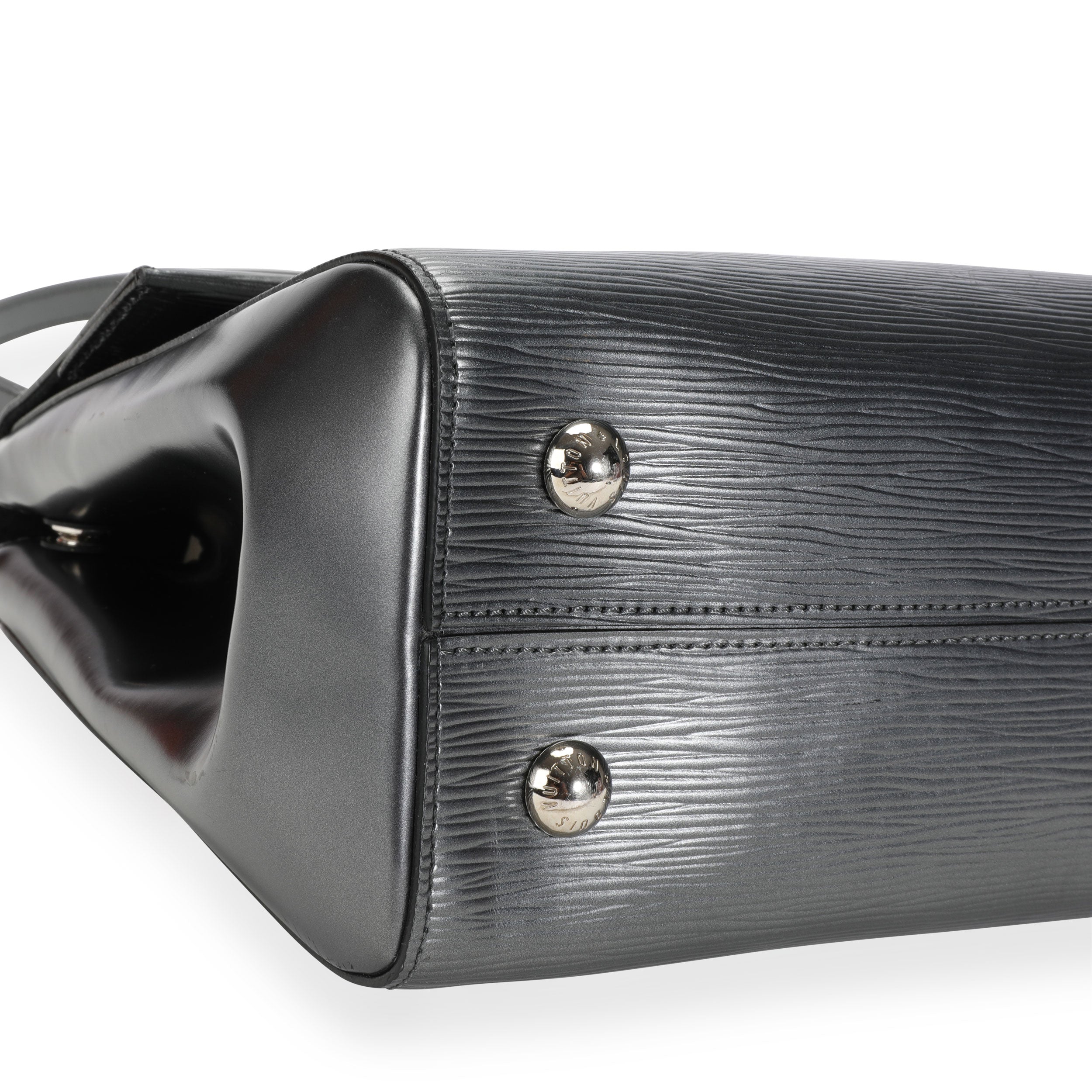 Louis Vuitton Louis Vuitton Anthracite Nacre Epi Leather Cluny MM